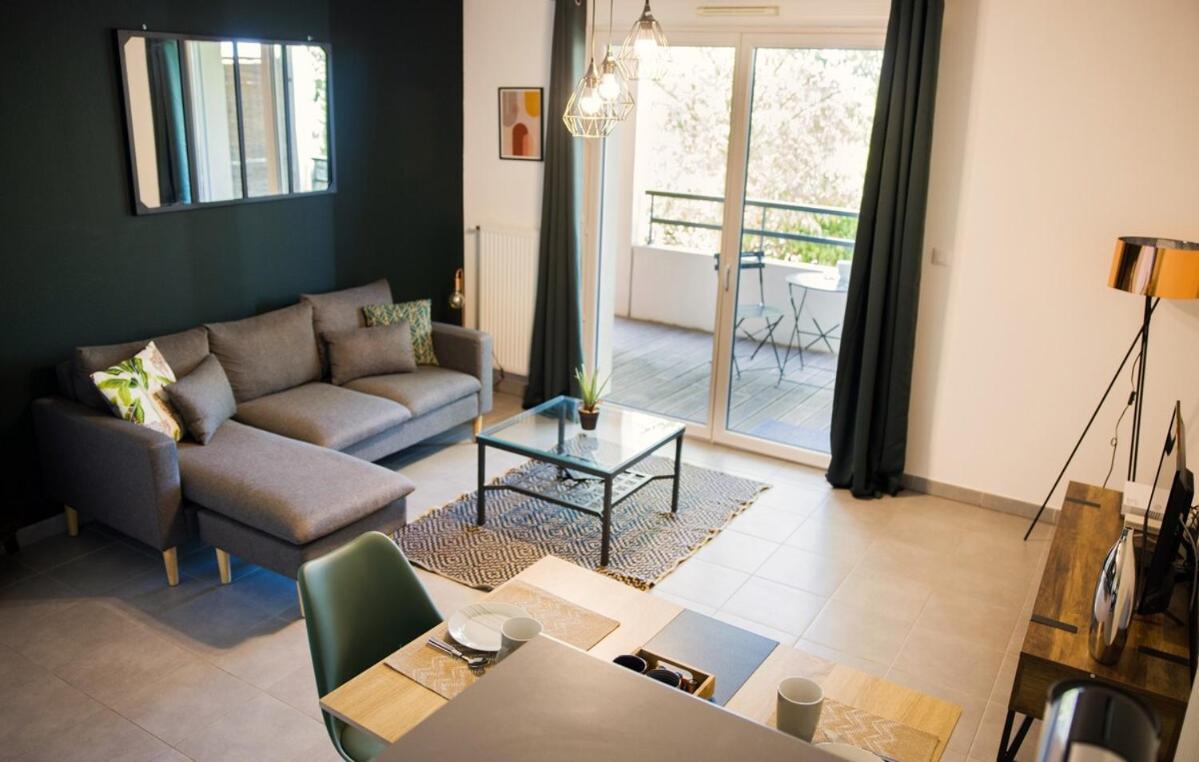 Appartamento Le Jardin Séquoia - Terrasse - Parking - Arrivée Autonome LʼUnion Esterno foto